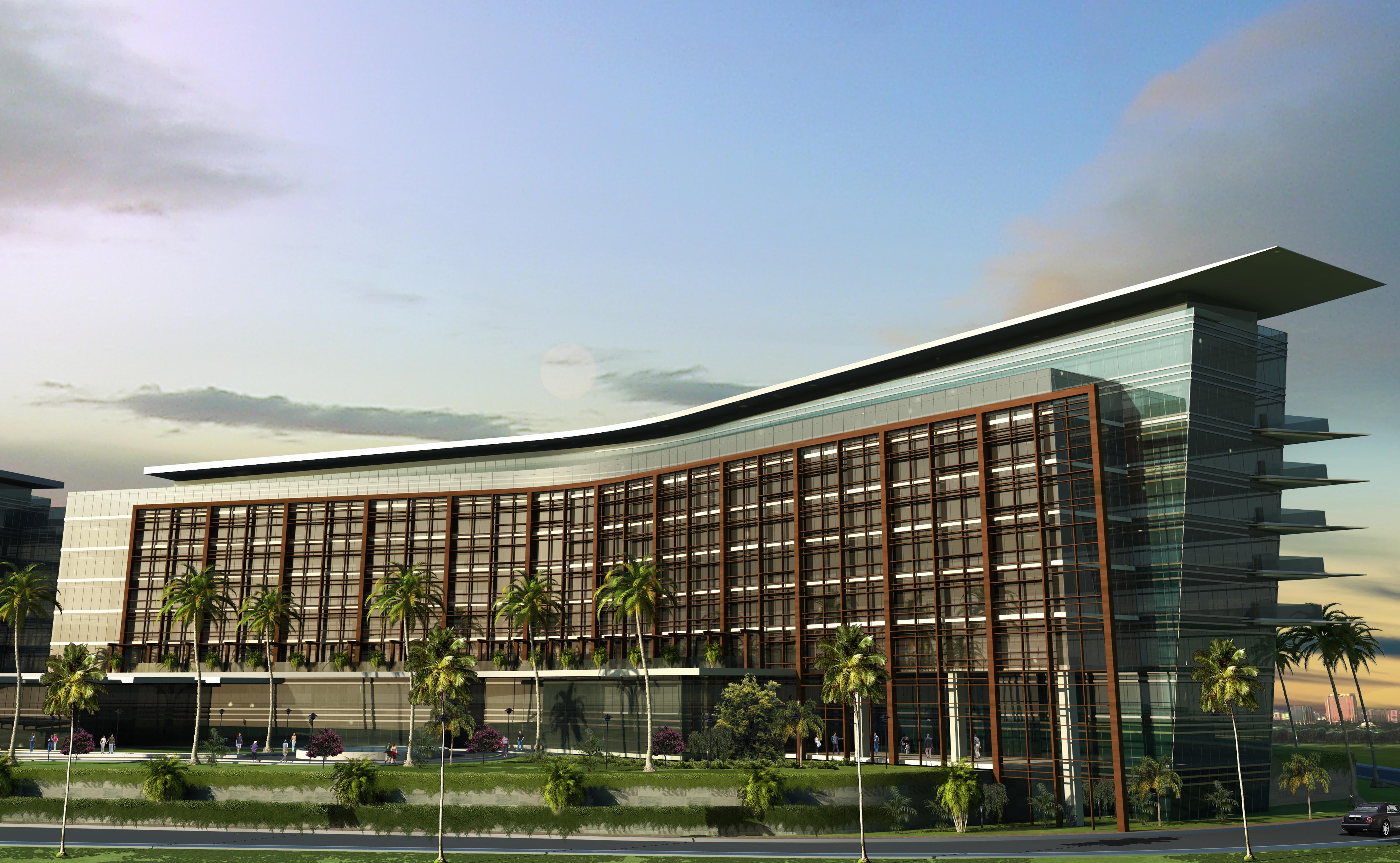 Marriott Hotel Al Forsan, אבו דאבי מראה חיצוני תמונה The proposed hospital