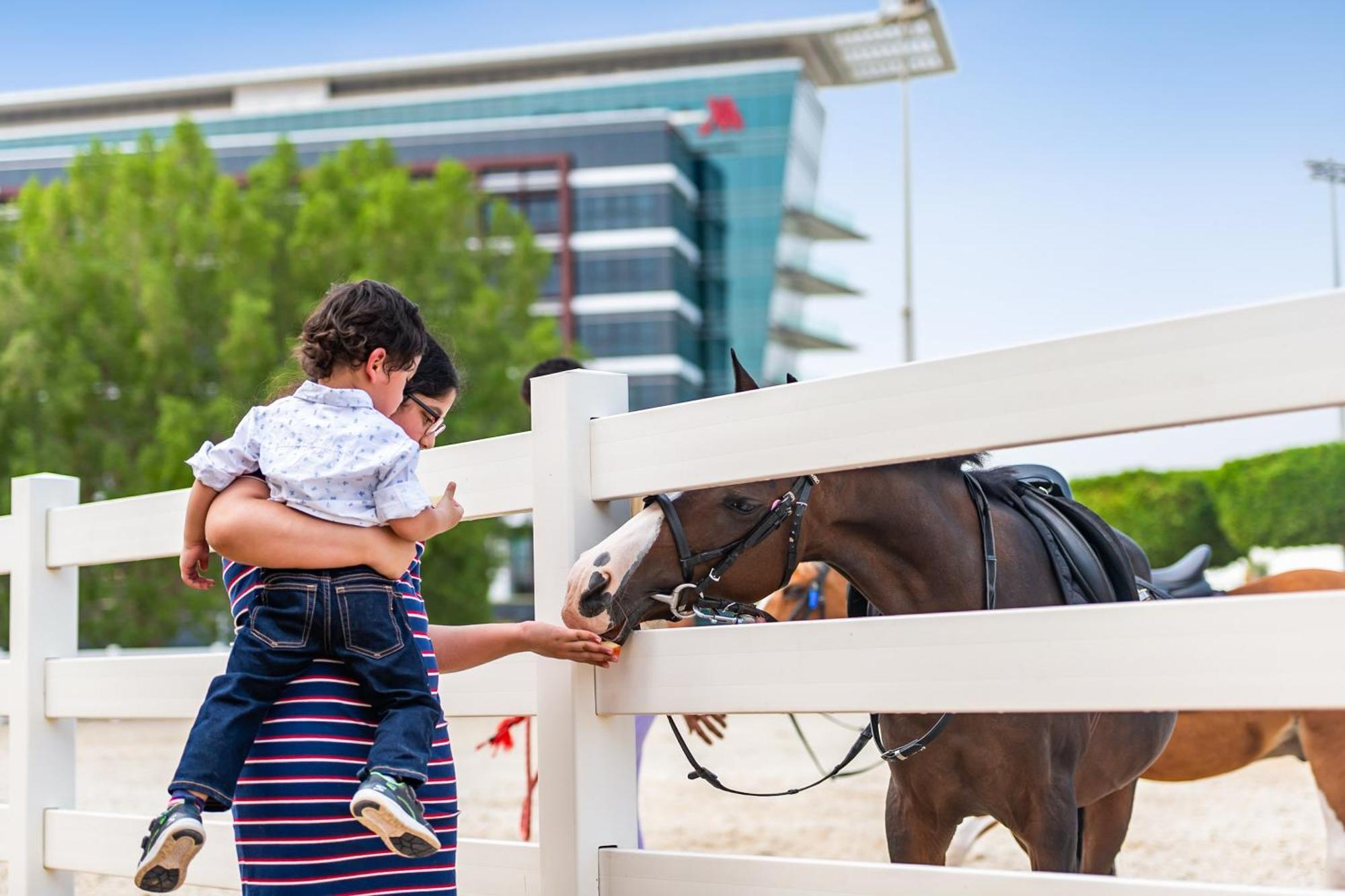 Marriott Hotel Al Forsan, אבו דאבי מראה חיצוני תמונה Dubai Equestrian Club