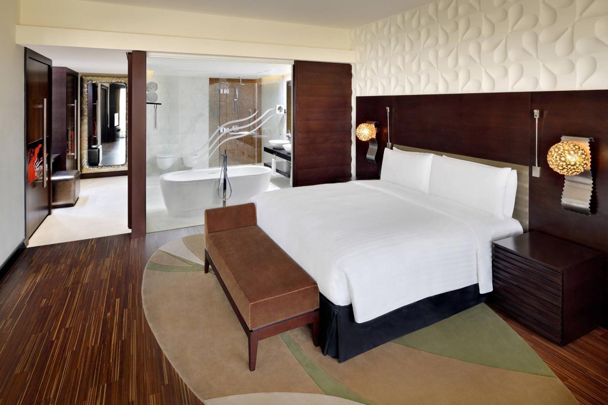 Marriott Hotel Al Forsan, אבו דאבי מראה חיצוני תמונה A bedroom at the hotel